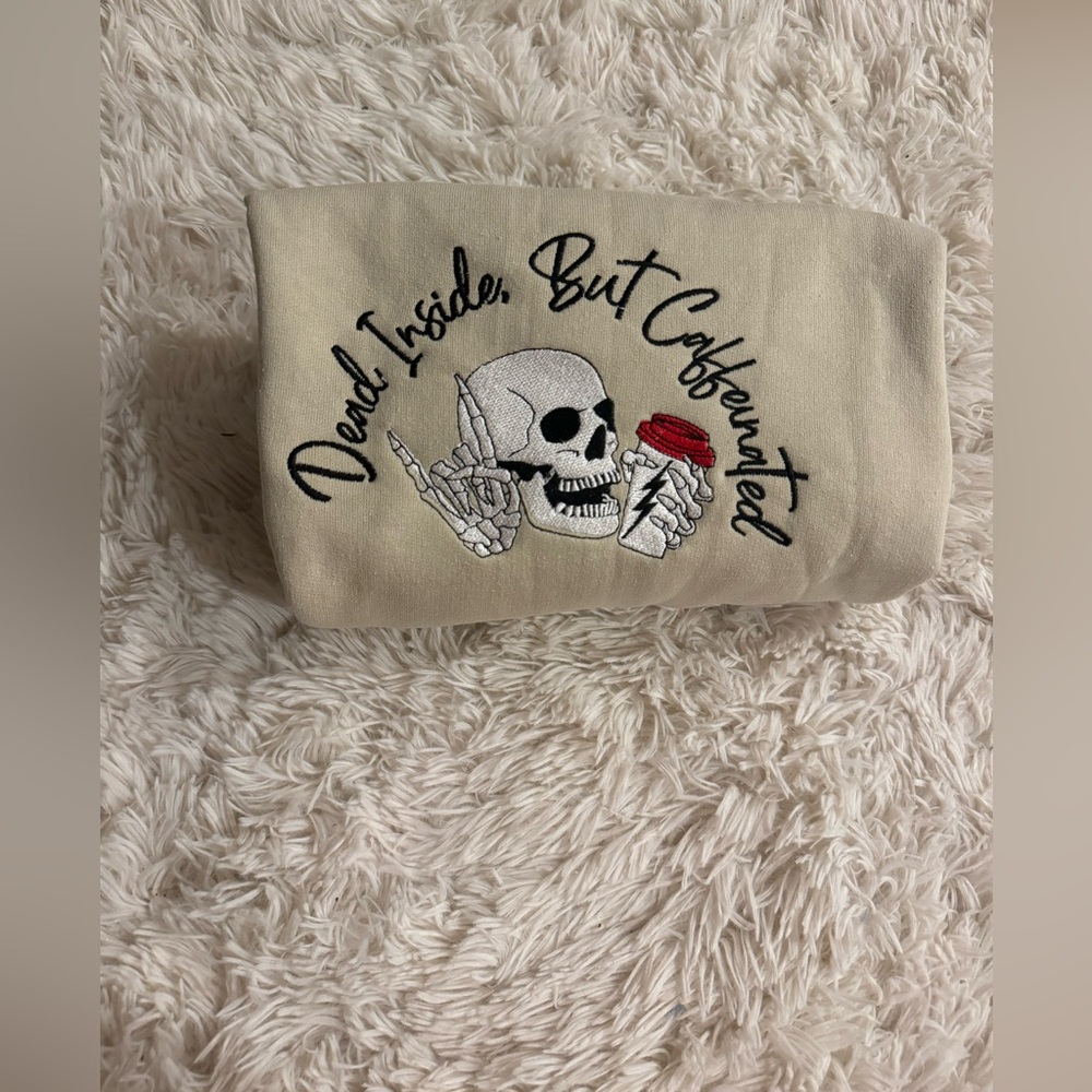 Embroidered Trendy Sweatshirt